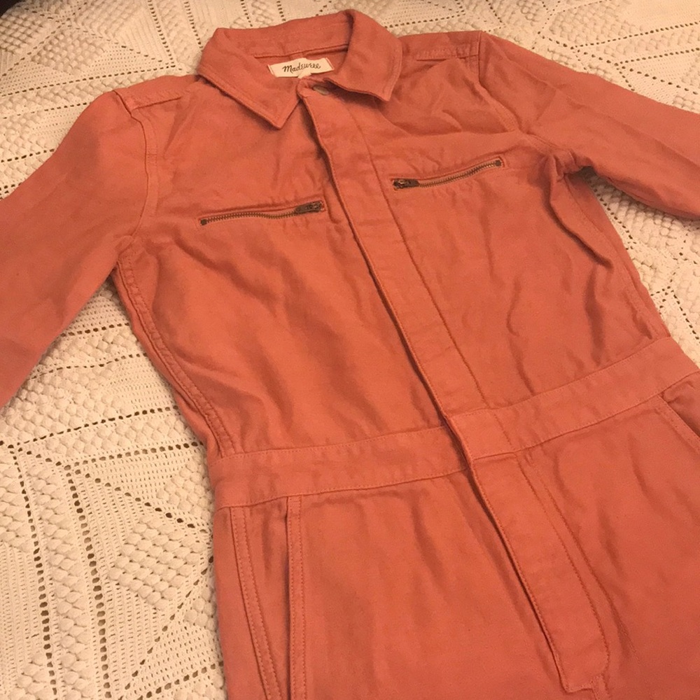 Madewell Pink Jumpsuit